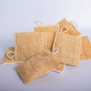 Varrott luffa szivacs
